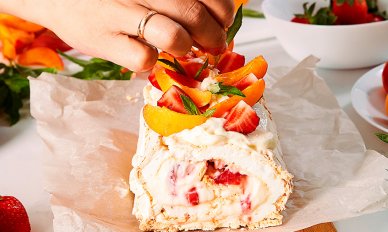 Ihana kääretorttu pavlova