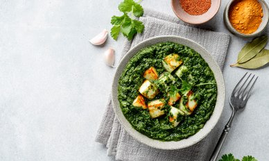 Palak paneer